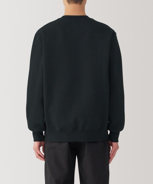 無印良品（ムジルシリョウヒン）の「紳士　スウェットシャツ（スウェット・メンズ・グレー/ブラック/アイボリー/スモーキーグリーン系/ネイビー/オレンジ系・S/M/L/XL）」の15枚目の写真