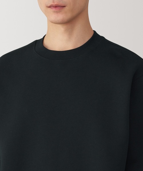 無印良品（ムジルシリョウヒン）の「紳士　スウェットシャツ（スウェット・メンズ・グレー/ブラック/アイボリー/スモーキーグリーン系/ネイビー/オレンジ系・S/M/L/XL）」の16枚目の写真