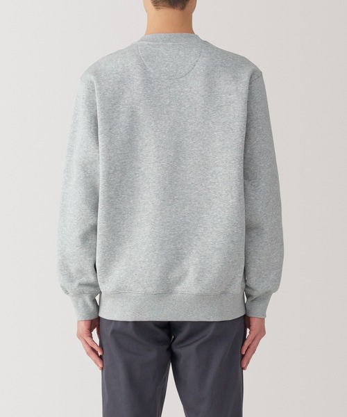 無印良品（ムジルシリョウヒン）の「紳士　スウェットシャツ（スウェット・メンズ・グレー/ブラック/アイボリー/スモーキーグリーン系/ネイビー/オレンジ系・S/M/L/XL）」の21枚目の写真