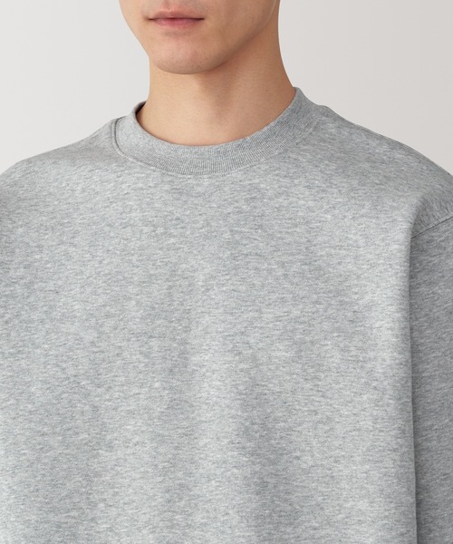 無印良品（ムジルシリョウヒン）の「紳士　スウェットシャツ（スウェット・メンズ・グレー/ブラック/アイボリー/スモーキーグリーン系/ネイビー/オレンジ系・S/M/L/XL）」の22枚目の写真