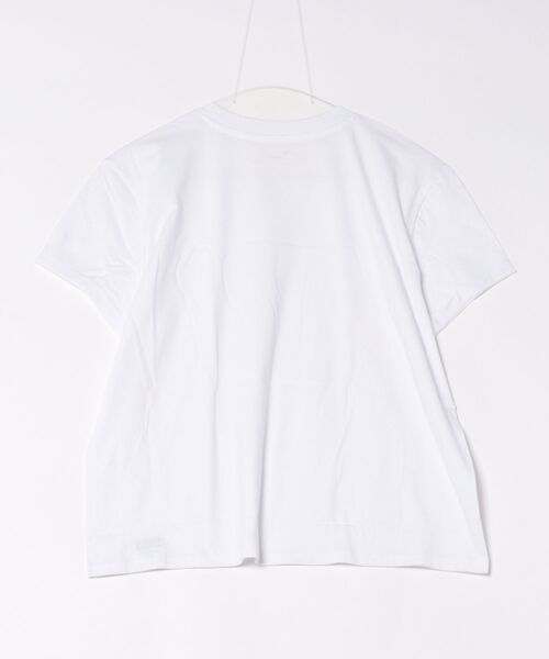 HANES（ヘインズ）の「【HANES/ヘインズ】CAP SLEEVE（Tシャツ/カットソー・レディース・ホワイト・F）」の2枚目の写真