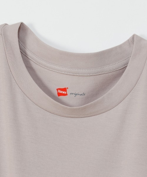 HANES（ヘインズ）の「【HANES/ヘインズ】CAP SLEEVE（Tシャツ/カットソー・レディース・ホワイト・F）」の12枚目の写真
