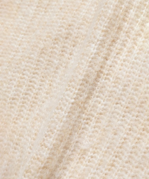 ROSE BUD(ローズバッド)の「クルーネックニットプルオーバー(ニット/セーター・レディース・グリーン/ブラック/ホワイト・ONE SIZE)」の10枚目の写真