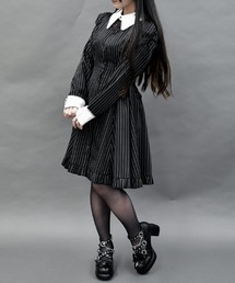 axes femme POETIQUE | サイドレースアップワンピ(ワンピース)