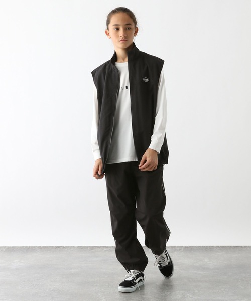 GLOBAL WORK（グローバルワーク）の「エアかるラインパンツ/147319（その他パンツ・キッズ・グレー/ブラック・130cm/140cm/150cm/160cm/170cm）」の14枚目の写真