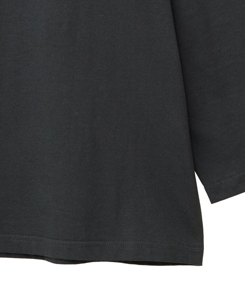 AMERICAN HOLIC(アメリカンホリック)の「サークルロゴプリントロングTシャツ(Tシャツ/カットソー・レディース・チャコールグレー/ホワイト系その他/オフホワイト・M/L)」の20枚目の写真