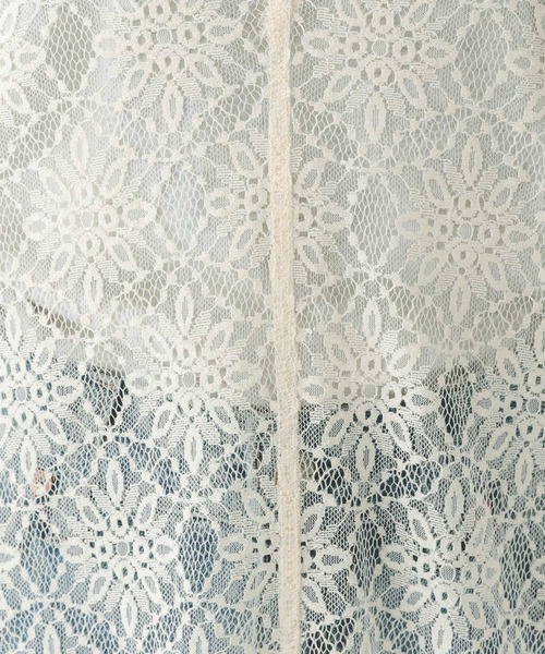 GLOBAL WORK（グローバルワーク）の「2WAYレースワンピース/286005（ワンピース・レディース・アイボリー/ブラック・MEDIUM/LARGE）」の14枚目の写真