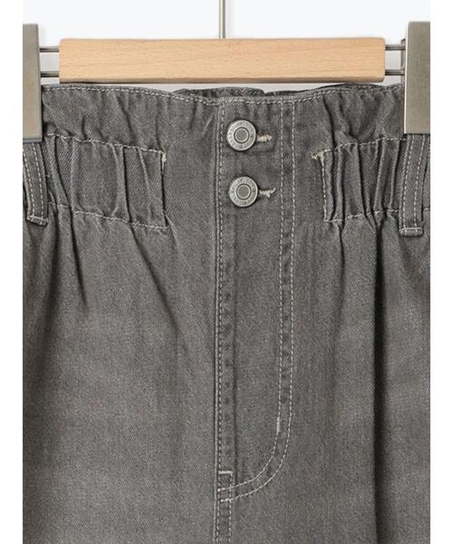 Samansa Mos2 blue(サマンサモスモスブルー)の「【ECO DENIM】ウエストフリルパンツ(その他パンツ・レディース・ブルー/グレー/サックスブルー・F)」の8枚目の写真