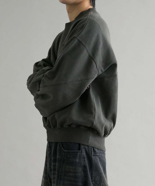 EPNK（イーピーエヌケー）の「【EPNK】Pigment cropped sweat shirt