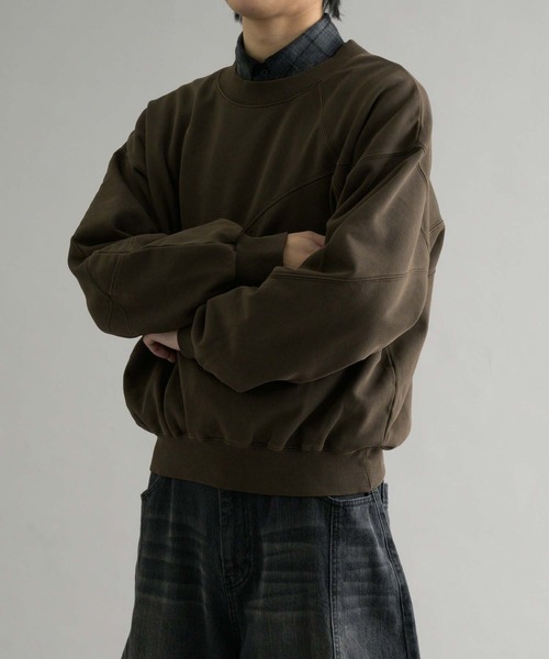 epnok（エプノック）の「【EPNK】Pigment cropped sweat shirt