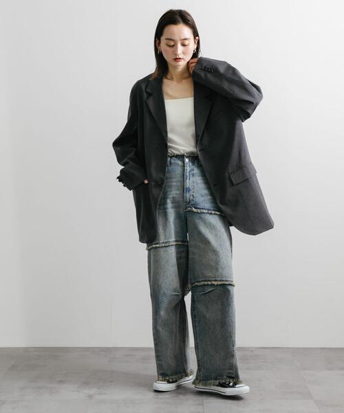 セール】『ユニセックス』『セットアップ対応』 CARREMANテーラード