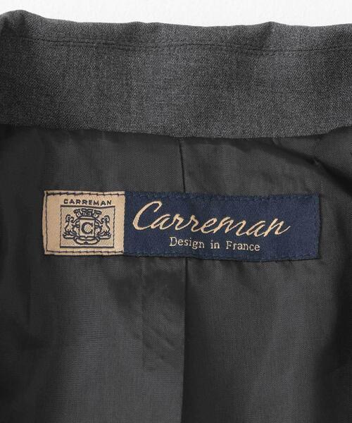 SENSE OF PLACE by URBAN RESEARCH（センスオブプレイスバイアーバンリサーチ）の「『ユニセックス』『セットアップ対応』 CARREMANテーラードジャケット（その他アウター・メンズ・チャコールグレー/ブラック・MEDIUM/LARGE）」の5枚目の写真