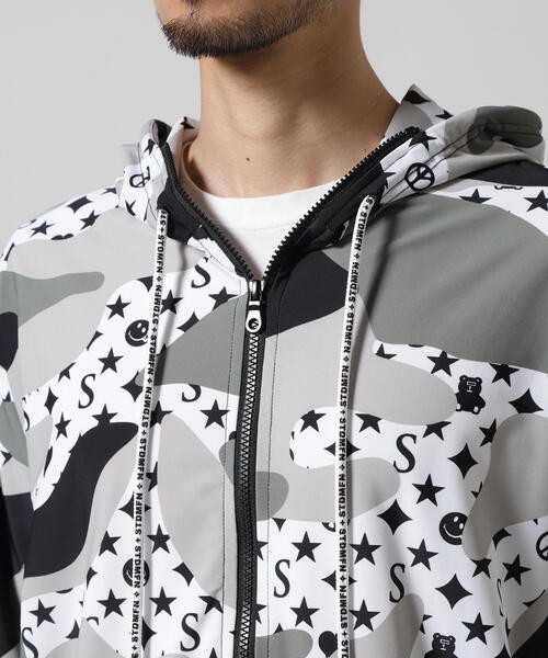STUD MUFFIN（スタッドマフィン）の「STUD MUFFIN/スタッドマフィン/ストレッチナイロン スターグラムカモフラージュWジップアップラッシュパーカー（パーカー・メンズ・その他2・4/2/3）」の19枚目の写真