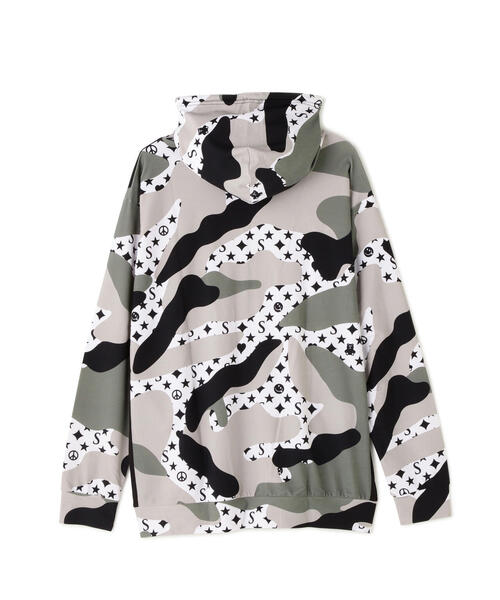 STUD MUFFIN（スタッドマフィン）の「STUD MUFFIN/スタッドマフィン/ストレッチナイロン スターグラムカモフラージュWジップアップラッシュパーカー（パーカー・メンズ・その他2・4/2/3）」の11枚目の写真