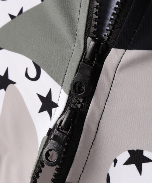 STUD MUFFIN（スタッドマフィン）の「STUD MUFFIN/スタッドマフィン/ストレッチナイロン スターグラムカモフラージュWジップアップラッシュパーカー（パーカー・メンズ・その他2・4/2/3）」の9枚目の写真