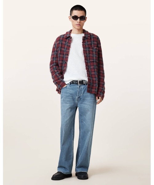 ALLSAINTS(オールセインツ)の「FOSTER LONG SLEEVE T-SHIRT | FOSTER 長袖 Tシャツ(Tシャツ/カットソー・メンズ・ホワイト・S/M/L/XS)」の4枚目の写真