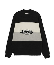 styles(X^CX)YARDSALE MOCKNECK KNIT Tri Chenille(jbg/Z[^[)