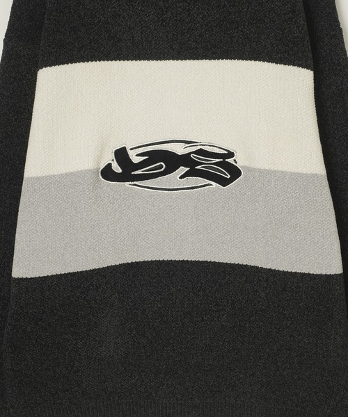 styles(スタイルス)の「YARDSALE MOCKNECK KNIT Tri Chenille(ニット/セーター・メンズ・ブラック/ネイビー・L)」の5枚目の写真