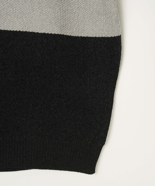 styles(スタイルス)の「YARDSALE MOCKNECK KNIT Tri Chenille(ニット/セーター・メンズ・ブラック/ネイビー・L)」の7枚目の写真