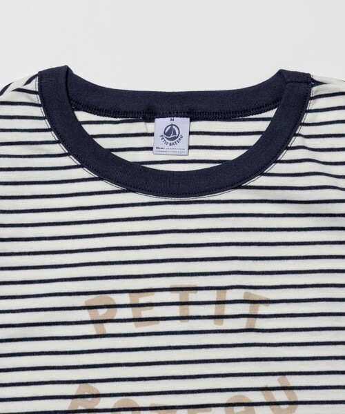 tシャツ PETIT BATEAU × FREAK'S STORE/プチバトー 別注 MINI LOGO T-shirt/別注 ミニロゴTシャツ レデ セール】PETIT BATEAU × FREAK'S STORE/プチバトー 別注 MINI