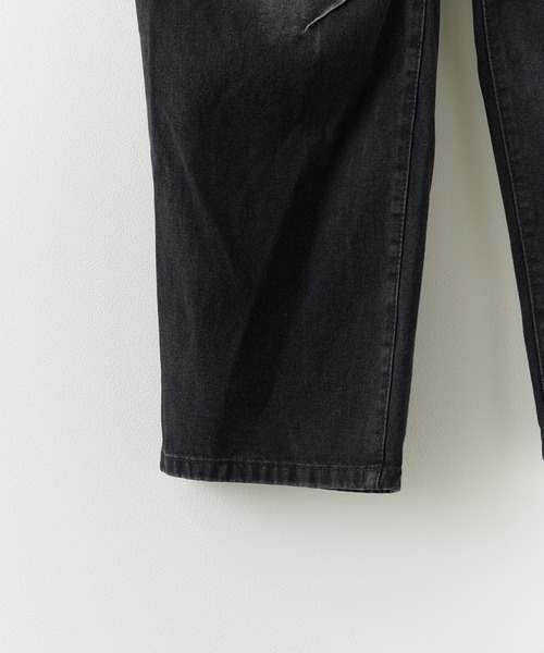 ROOPTOKYO(ループトウキョウ)の「Vintage-Like Wide Straight Denim Pants / ヴィンテージライク ワイドストレートデニムパンツ メンズ 夏物 夏服(デニムパンツ・メンズ・ブラック/ネイビー・M/L)」の19枚目の写真
