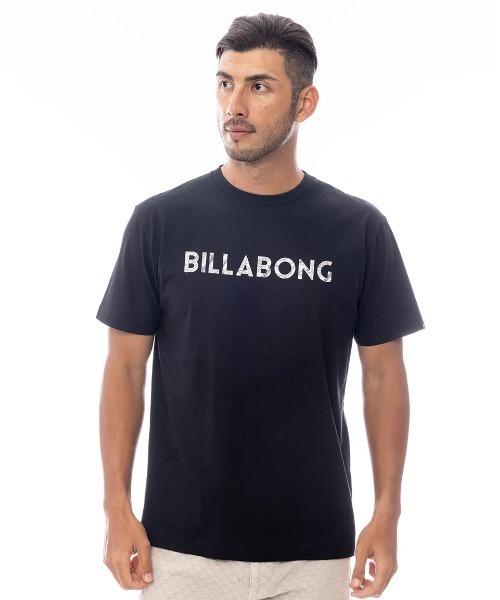 BILLABONG(ビラボン)の「BILLABONG メンズ UNITY LOGO Tシャツ 【2025年春夏モデル】/ビラボンロゴ総柄クルーネック半袖Tシャツ(Tシャツ/カットソー・メンズ・ブラック/ホワイト/クリーム・X-LARGE/LARGE/MEDIUM/SMALL)」の2枚目の写真
