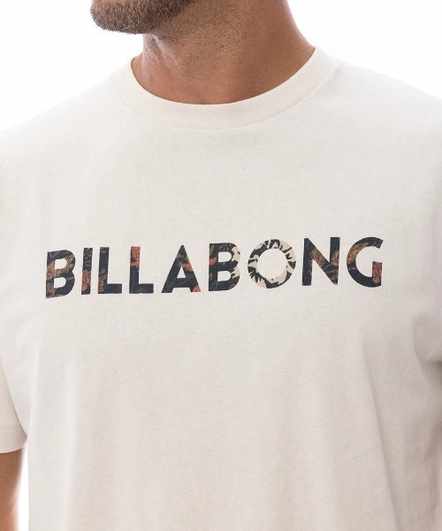 BILLABONG(ビラボン)の「BILLABONG メンズ UNITY LOGO Tシャツ 【2025年春夏モデル】/ビラボンロゴ総柄クルーネック半袖Tシャツ(Tシャツ/カットソー・メンズ・ブラック/ホワイト/クリーム・X-LARGE/LARGE/MEDIUM/SMALL)」の15枚目の写真