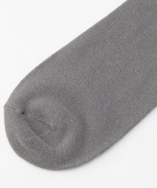 algy（アルジー）の「りぼんロゴガーリーハイソックス（ソックス/靴下・キッズ・オフホワイト/グレー/ブラック・21/24）」の6枚目の写真