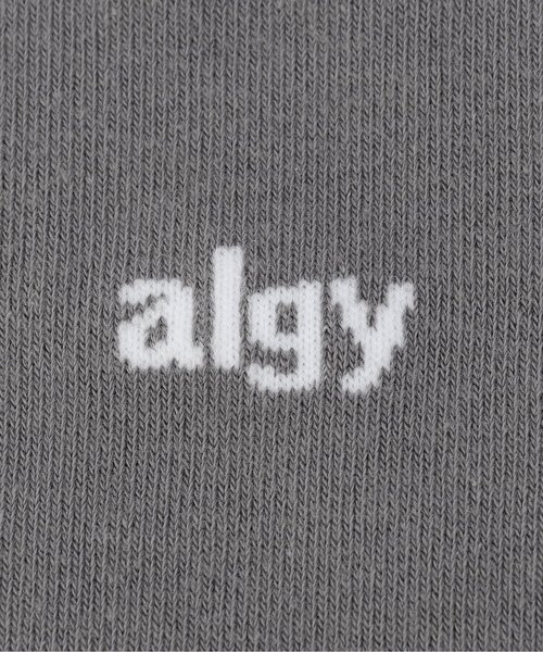 algy（アルジー）の「りぼんロゴガーリーハイソックス（ソックス/靴下・キッズ・オフホワイト/グレー/ブラック・21/24）」の5枚目の写真