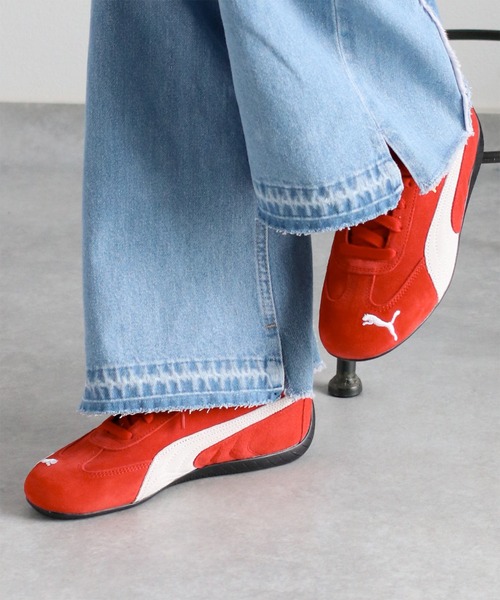 PUMA(プーマ)の「【PUMA】SPEEDCAT OG(スニーカー・レディース・ブラック/レッド/ブラウン・M/L)」の18枚目の写真