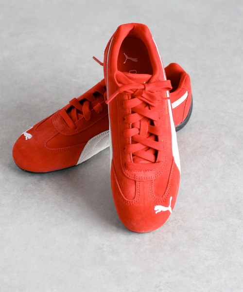PUMA(プーマ)の「【PUMA】SPEEDCAT OG(スニーカー・レディース・ブラック/レッド/ブラウン・M/L)」の13枚目の写真
