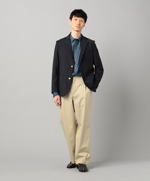COMME CA MEN(コムサメン)の「デニムライクコットンツイル レギュラーカラーシャツ(シャツ/ブラウス・メンズ・ブラック/ネイビー・M/S/L)」の10枚目の写真