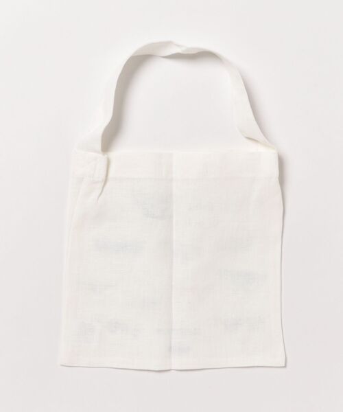 fog linen work(フォグリネンワーク)の「fog(フォグ)リネンバッグ ISABELLE BOINOT(ハンドバッグ・レディース・ブルー/ブラウン・ONE SIZE)」の5枚目の写真
