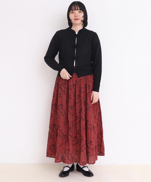 ラッフルフリルミディ／スカート｜INGNI(イング) 公式通販