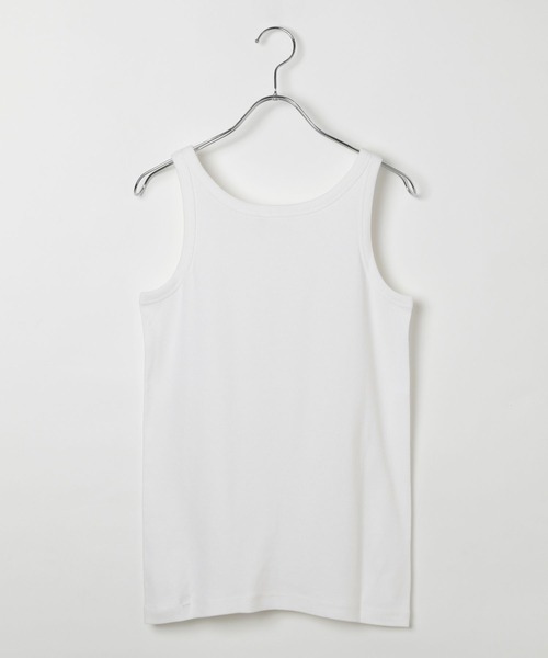 BAYFLOW（ベイフロー）の「[UVカット・接触冷感・抗菌防臭]ベーシックタンクトップ（タンクトップ・レディース・ブラック/モカ/ベージュ/オフホワイト・MEDIUM/SMALL）」の9枚目の写真