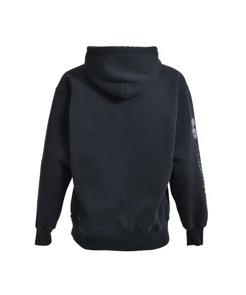 ALICE HOLLYWOOD(アリスハリウッド)の「ALICIDE METAL PULLOVER HOODIE(パーカー・メンズ・ブラック×ホワイト・X-LARGE/LARGE/MEDIUM/SMALL)」の6枚目の写真
