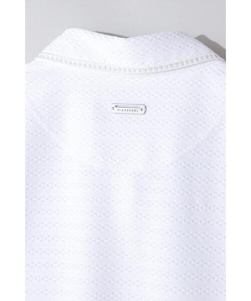 St ANDREWS】縄柄ジャガード半袖シャツ (MENS)【公式通販】