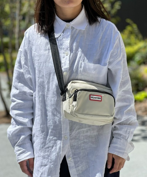 HUNTER ナイロン ショルダーバッグ セール】【HUNTER】 NYLON CROSSBODY ナイロンクロスボデイ