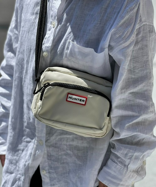 HUNTER ナイロン ショルダーバッグ セール】【HUNTER】 NYLON CROSSBODY ナイロンクロスボデイ