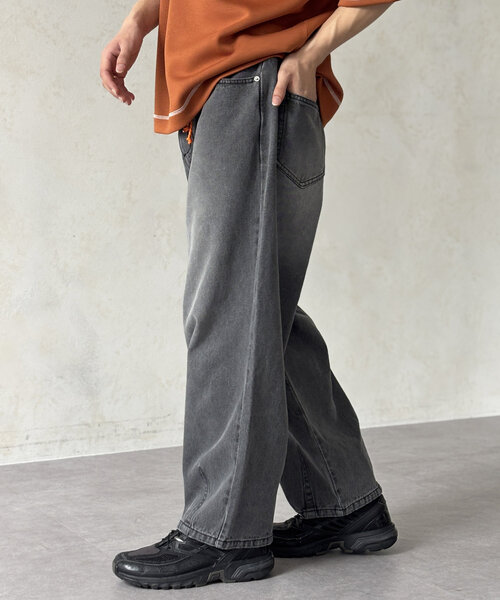 CPCM（シーピーシーエム）の「チャーム付きランタンデニムパンツ（デニムパンツ・メンズ・インディゴブルー/ネイビー/ブラック・MEDIUM/LARGE）」の8枚目の写真