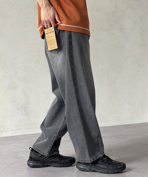 CPCM（シーピーシーエム）の「チャーム付きランタンデニムパンツ（デニムパンツ・メンズ・インディゴブルー/ネイビー/ブラック・MEDIUM/LARGE）」の10枚目の写真