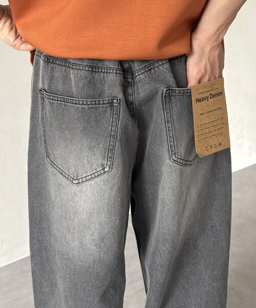 CPCM（シーピーシーエム）の「チャーム付きランタンデニムパンツ（デニムパンツ・メンズ・インディゴブルー/ネイビー/ブラック・MEDIUM/LARGE）」の15枚目の写真