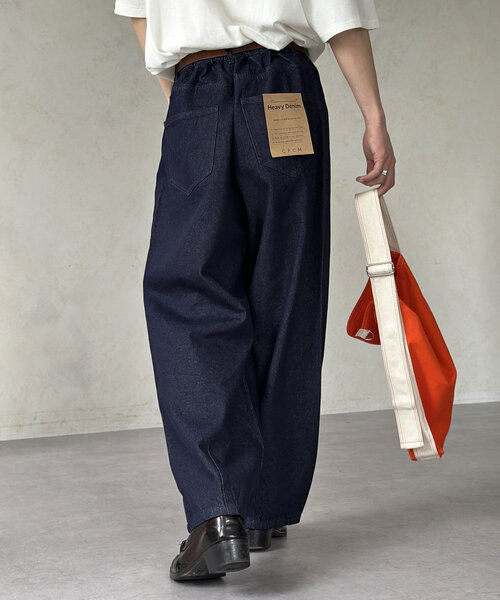 CPCM（シーピーシーエム）の「チャーム付きランタンデニムパンツ（デニムパンツ・メンズ・インディゴブルー/ネイビー/ブラック・MEDIUM/LARGE）」の22枚目の写真