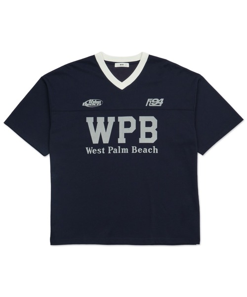 WEGO（ウィゴー）の「WEGO/グラフィックフットボールT（Tシャツ/カットソー・メンズ・ネイビー/イエロー・MEDIUM/LARGE）」の17枚目の写真