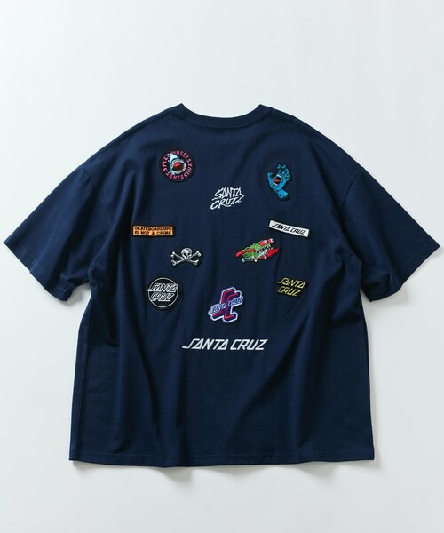 【コラボ品】ケボズ×フリークスストア ゲームシャツ ビックロゴ ワッペン 刺繍 コラボ品】ケボズ×フリークスストア ゲームシャツ ビックロゴ