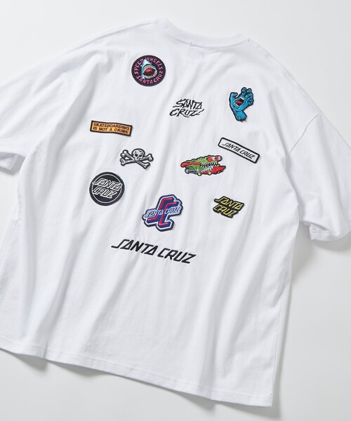 【コラボ品】ケボズ×フリークスストア ゲームシャツ ビックロゴ ワッペン 刺繍 コラボ品】ケボズ×フリークスストア ゲームシャツ ビックロゴ