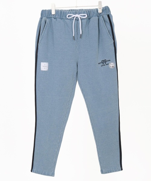 seventy seven(セブンティセブン)の「mp13505-denim jersey pants ニットデニムパンツ(スウェットパンツ・メンズ・インディゴブルー/ライトインディゴブルー・S/M/L/XL)」の16枚目の写真