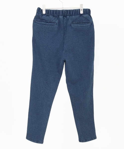 seventy seven(セブンティセブン)の「mp13505-denim jersey pants ニットデニムパンツ(スウェットパンツ・メンズ・インディゴブルー/ライトインディゴブルー・S/M/L/XL)」の19枚目の写真