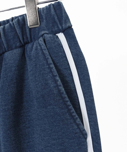 seventy seven(セブンティセブン)の「mp13505-denim jersey pants ニットデニムパンツ(スウェットパンツ・メンズ・インディゴブルー/ライトインディゴブルー・S/M/L/XL)」の21枚目の写真