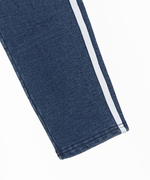 seventy seven(セブンティセブン)の「mp13505-denim jersey pants ニットデニムパンツ(スウェットパンツ・メンズ・インディゴブルー/ライトインディゴブルー・S/M/L/XL)」の22枚目の写真